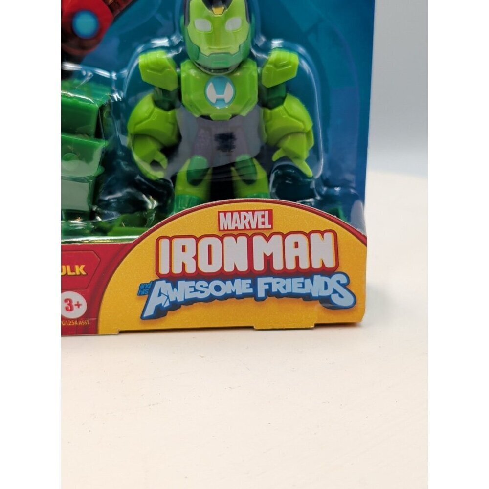 Iron Man and His Awesome Friends Marvel Iron Hulk Action Figure Toy Accessories - Picture 3 of 6